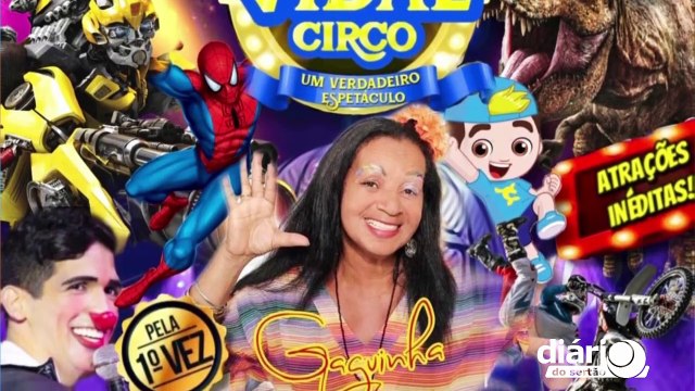 Mágico faz truques ao vivo e conta detalhes do Circo Vidal, que está em Cajazeiras com a Gaga de Ilhéus