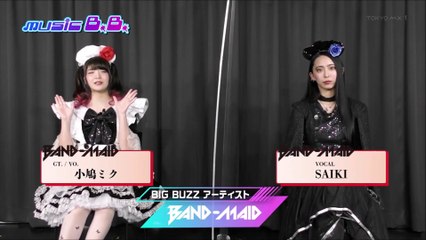 BAND-MAID - Music B.B. - November 9, 2021