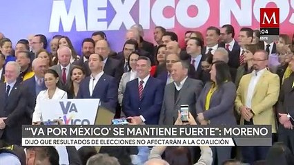 Alejandro Moreno asegura que la colación 'Va Por México' se mantiene fuerte