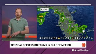 Tropical Depression 2 forms in the Gulf of Mexico