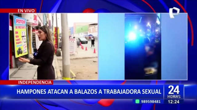 Trabajadora sexual baleada en Independencia: ataque sería por cobro de cupos