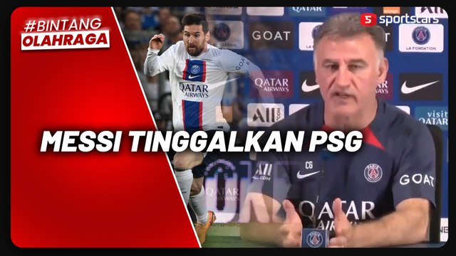 Messi Tinggalkan PSG Musim Panas Ini, Christophe Galtier : Sebuah Keistimewaan Bisa Melatih Pemain Terbaik Sepanjang Masa