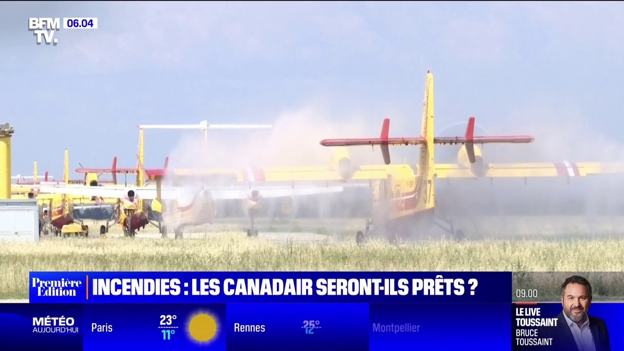 Incendies: les pilotes de Dash réalisent leurs derniers entraînements