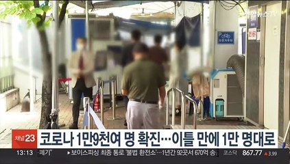 코로나 1만9천여 명 확진…이틀 만에 1만 명대로