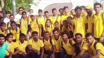 समस्तीपुर: बिहार राज्य ओपन एथलेटिक्स चैंपियनशिप के लिए 41 सदस्यीय टीम पटना के लिए रवाना