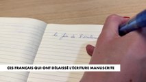 Ces Français qui ont délaissé l'écriture manuscrite