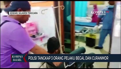 Download Video: Polisi Tangkap 3 Orang Pelaku Begal Dan Curanmor