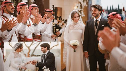 Prince Jordan Hussain Rajwa Alseif Wedding Photos Viral, Lebanese Designer से खास... | Boldsky