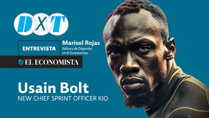 Usain Bolt "El Hombre más rápido del Mundo" por Marisol Rojas