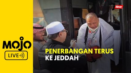 Download Video: Ketibaan kumpulan pertama jemaah penerbangan terus ke Jeddah