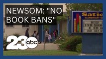 California governor, other state officials, warn schools against banning books