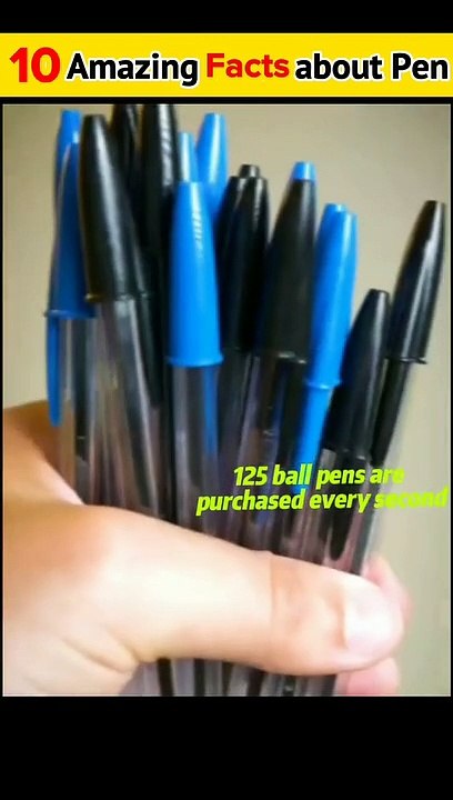 10 amazing and interesting fact about pen