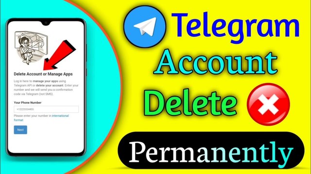 কিভাবে Telegram ~ এর Account Permanently ডিলিট করবেন || How To Delete Telegram Account Permanently