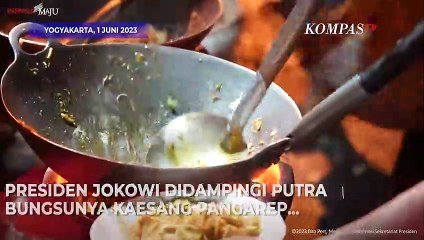 Presiden Joko Widodo Berbaur Bersama Warga, Kulineran di Bakmi Jawa Pak Pele