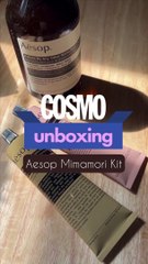 Cosmo Unboxing Aesop Mimamori Gift Kit