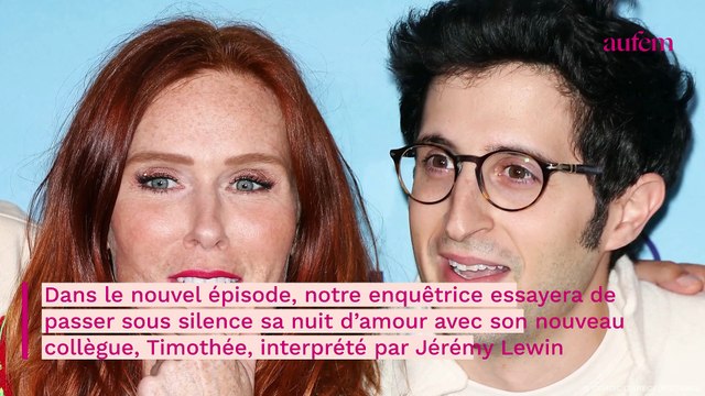 HPI : Audrey Fleurot géniale pendant les scènes intimes avec son partenaire Jeremy Lewin (Timothée)