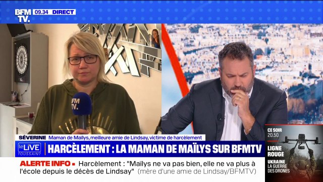 Suicide de Lindsay: L'établissement n'a rien fait pour elles témoigne la mère de Maïlys, la meilleure amie de Lindsay