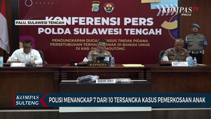 Polisi Menangkap 7 Dari 10 Tersangka Kasus Pemerkosaan Anak