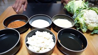 Palomitas de coliflor. Receta vegana de Roots & Rolls