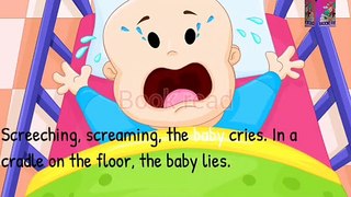 The baby is crying silence someone