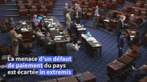 Le Congrès américain écarte in extremis la menace d'un défaut de paiement