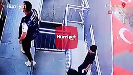 Erzurum’da feci gondol kazası! Canını zor kurtardı