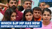 BJP MP Pritam Munde comes out in support of the protesting wrestlers | Oneindia News