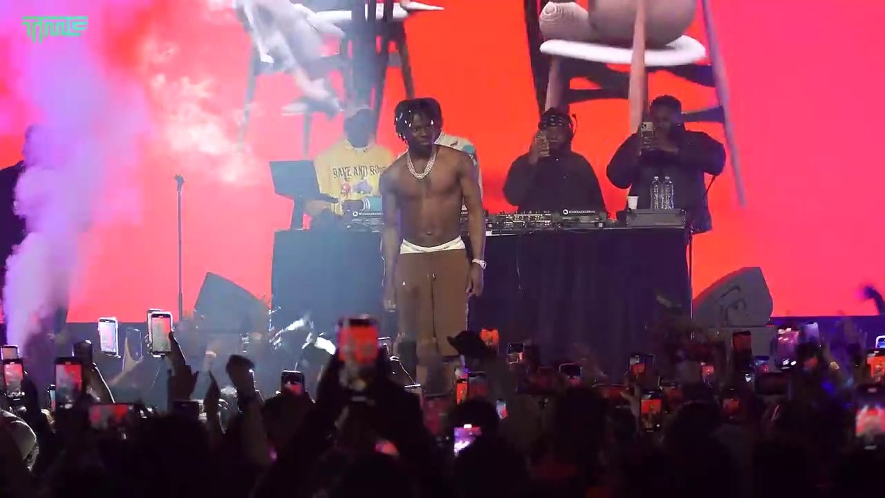 Crowd Singing to Rema Calm Down Live Performance Australia #rema # ...
