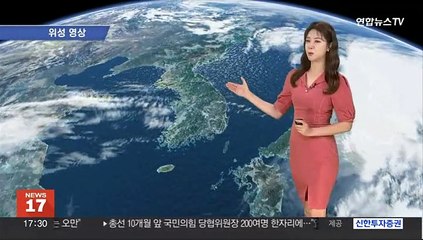 [날씨] 퇴근길까지 내륙 소나기…주말 초여름 더위