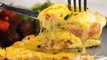Ham and Cheese Omelette in English Recipe By Divine Taste With Hajran