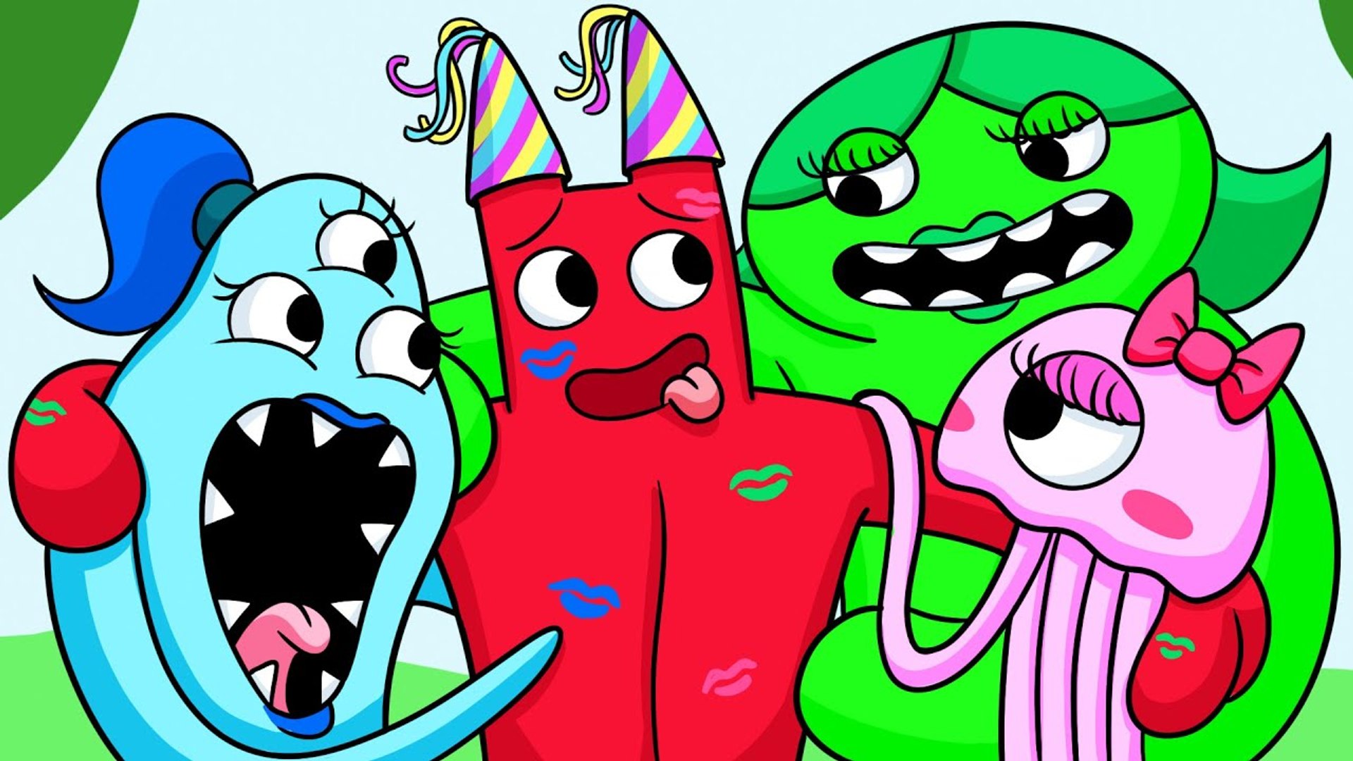 RAINBOW FRIENDS But Theyre GIRLS Cartoon Animation - video Dailymotion