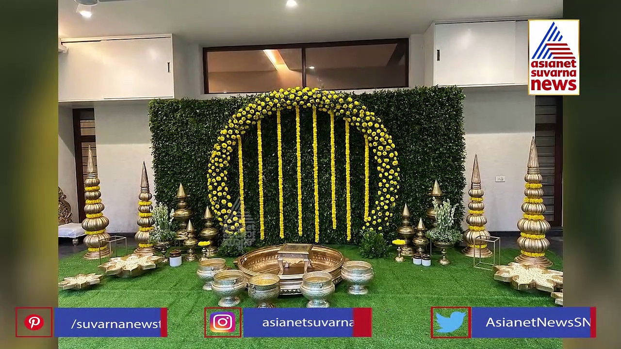 ಅಂಬಿ ಪುತ್ರನ ಮದುವೆ ಸಂಭ್ರಮ: ಅರಿಶಿಣ ಶಾಸ್ತ್ರದ ವಿಡಿಯೋ ಇಲ್ಲಿದೆ 