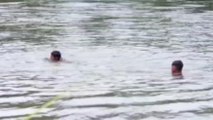 बिजनौर: मोबाईल पर बतियाते युवती ने नहर में लगाई मौत की छलांग, देखें वीडियो