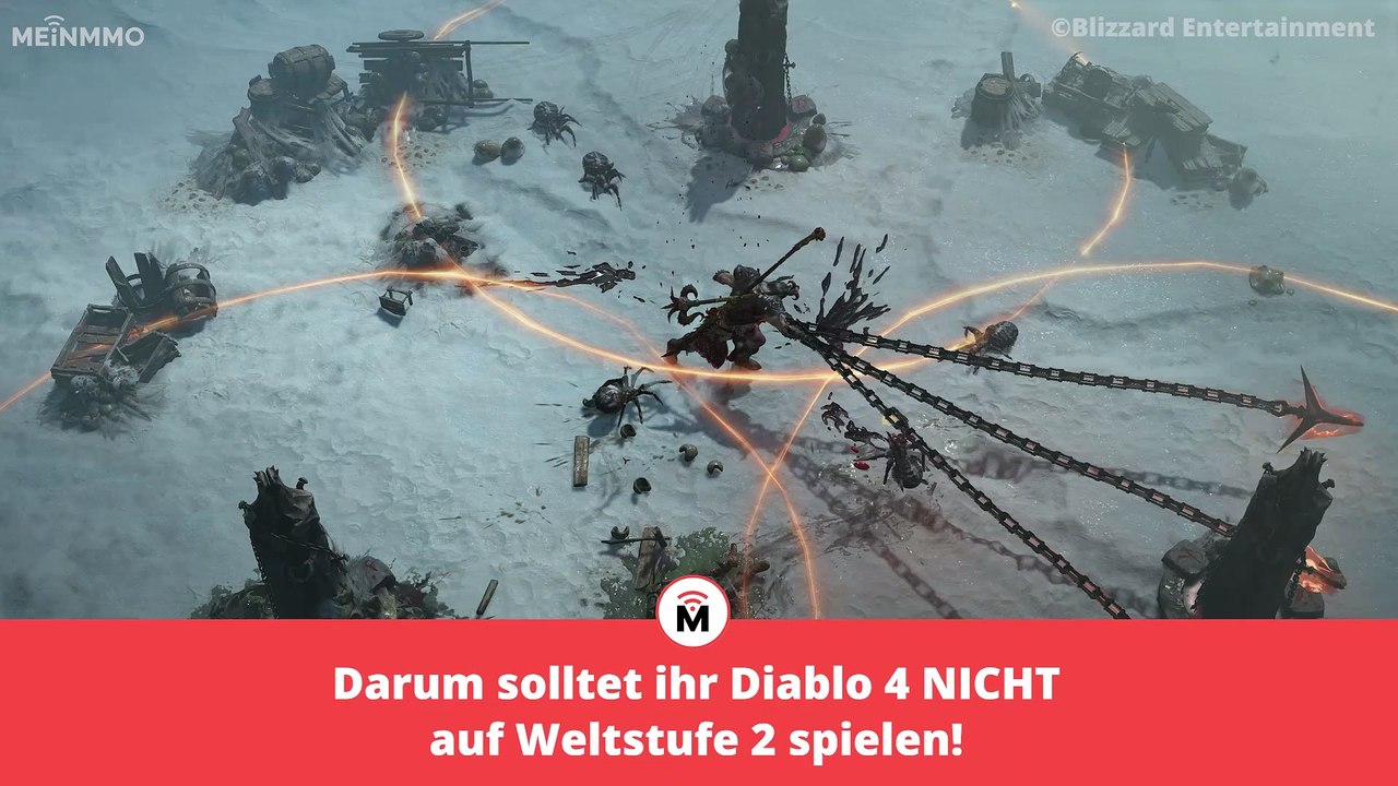 Diablo 4: Darum solltet ihr nicht auf Weltstufe 2 spielen