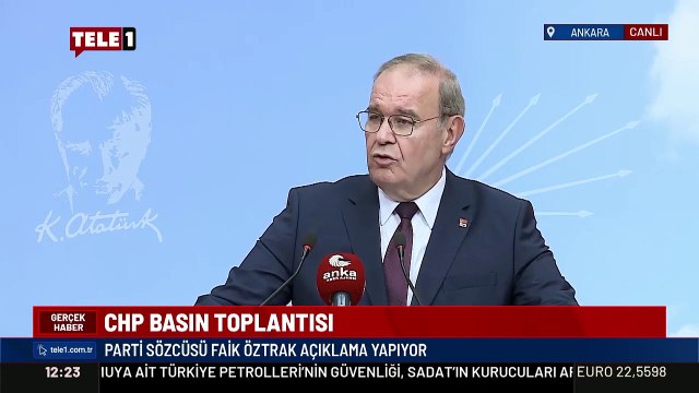 Öztrak Erdoğan’ı CHP’nin içişlerine karışmakla suçladı: CHP’nin istikametini sen çizemezsin!