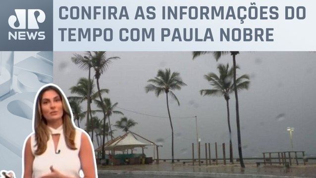 Chuvas marcam primeiro fim de semana de junho em parte do Norte e Nordeste | Previsão do Tempo