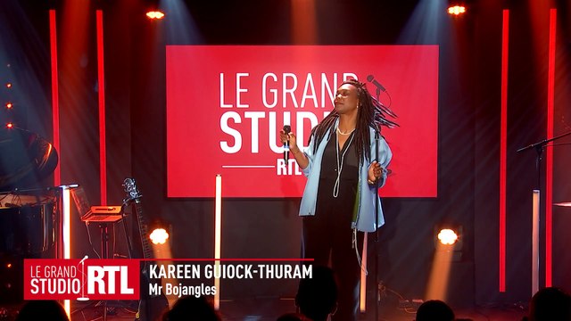 Kareen Guiock-Thuram interprète Mr Bojangles dans le Grand Studio RTL