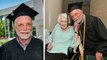 Cette femme de 99 ans se rend à la remise des diplômes de son fils, diplômé à 72 ans
