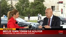 İYİ Partili Paçacı, CNN TÜRK'e konuştu: 'Millet ittifakı' sorusuna yanıt: Teknik olarak işbirliği yapacağımız konu yok