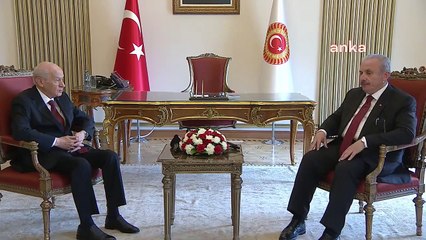 Mustafa Şentop, TBMM Başkanlığını geçici olarak Devlet Bahçeli'ye devretti