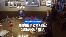 Arménia e Azerbaijão sentam-se à mesa de negociações