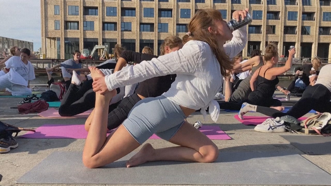 A Copenhague, de la bière pour faire mousser les séances de yoga