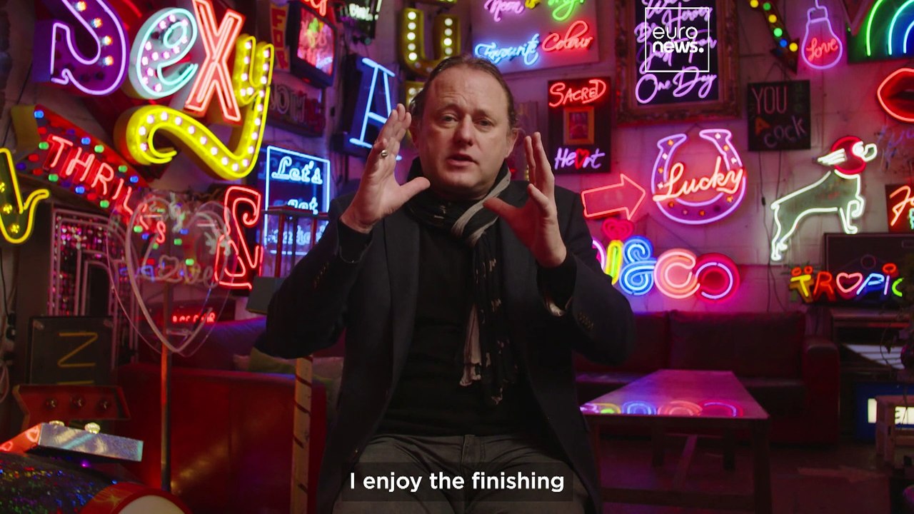 'A Sunday roast for your eyes': Meet the neon light artist making London brighter