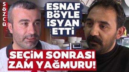 Seçim Sonrası Zam Fırtınası Başladı! 'Bir Ay İçerisinde...'
