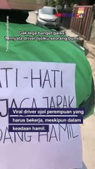 Cerita Pilu Driver Ojol Perempuan yang Kerja saat Hamil