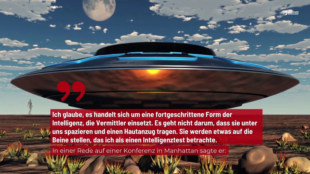 Universitätsprofessor: Außerirdische sind schon sehr lange auf der Erde