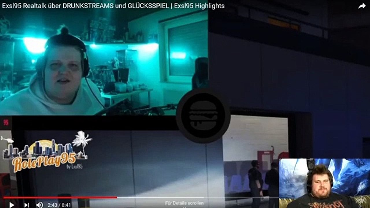 Drachenlord REAGIERT auf Exsl95 - Saufne, Glücksspielne | drachenlord Reaktion