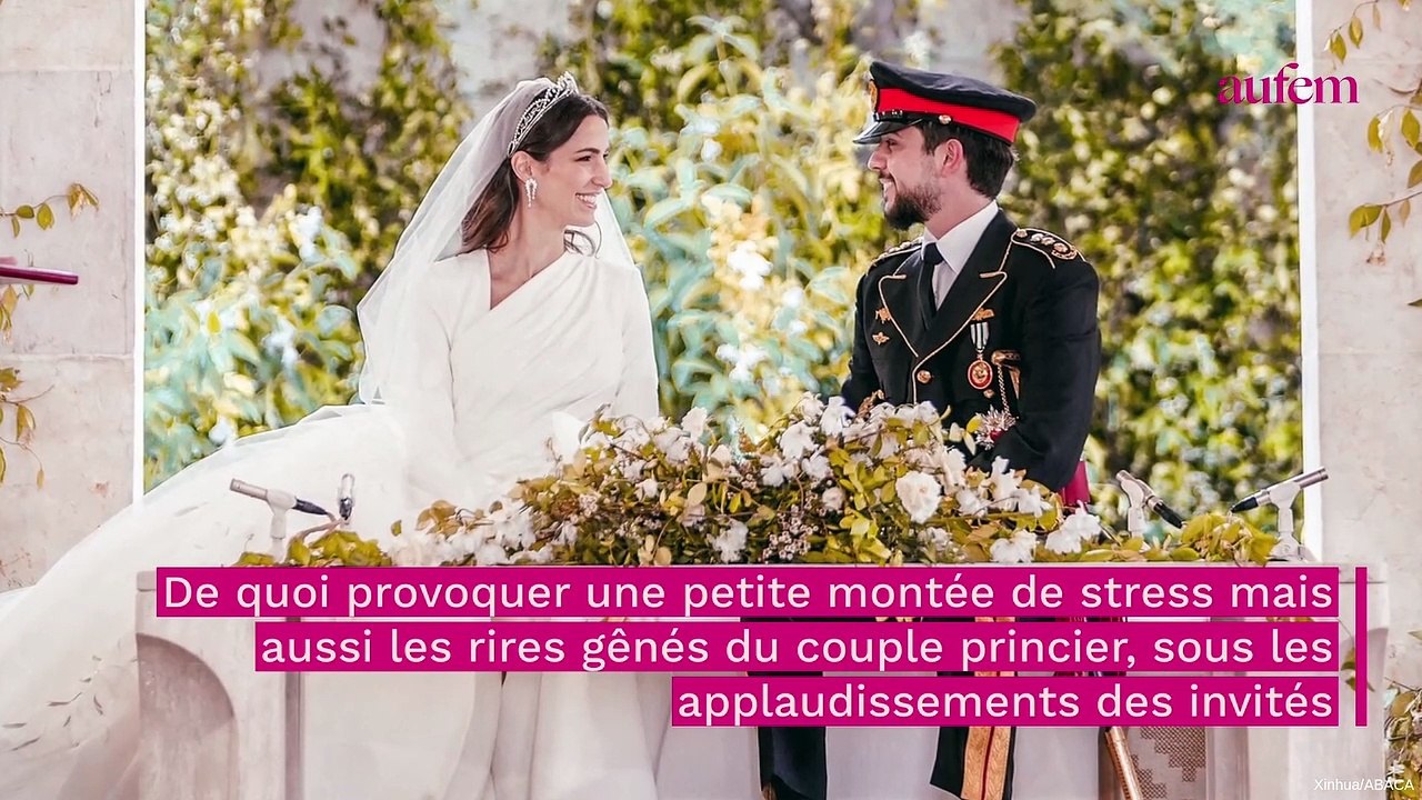 Mariage royal de Jordanie : un problème gênant avec les alliances en plein milieu de la cérémonie