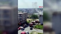 Les pompiers ont secouru des personnes coincées dans un incendie à Arnavutköy