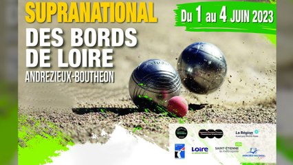 Andrézieux-Bouthéon : Supranational à pétanque des Bords de Loire 2023